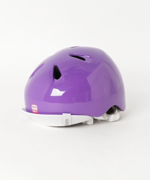bern（バーン）の「【bern】NINA ALL SEASON キッズ　ヘルメット（スポーツグッズ・キッズ・ライトパープル/パープル系その他/ホワイト系その他/ホワイト×ブルー/ピンク/その他1/ネイビー/その他2・XS-S/S-M）」の4枚目の写真