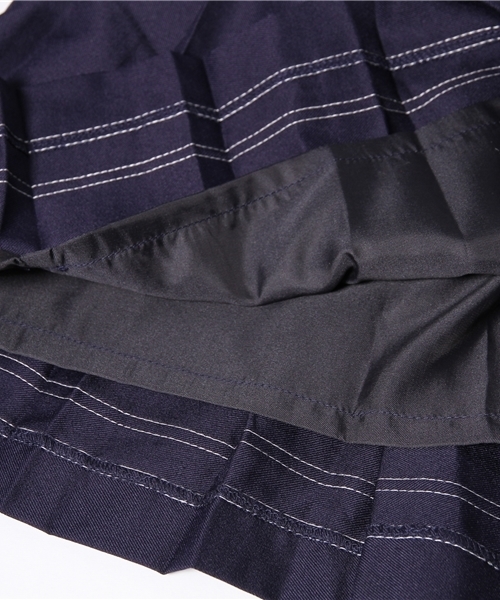 WEGO（ウィゴー）の「WEGO/ラインプリーツスカート（スカート・レディース・ホワイト/ターコイズブルー/ネイビー/レッド・FREE）」の6枚目の写真