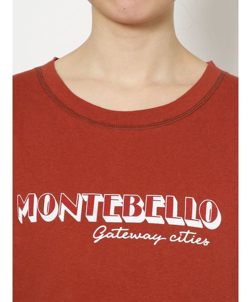 Ungrid（アングリッド）の「MONTEBELLプリントTee（Tシャツ/カットソー・レディース・チャコールグレー/レッド/オフホワイト・FREE）」の8枚目の写真