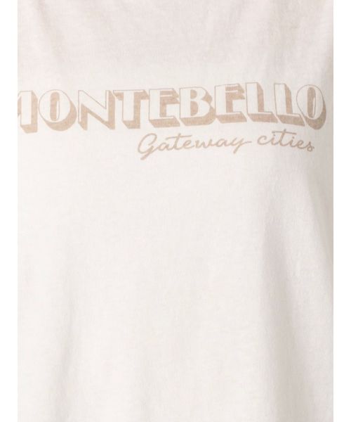 Ungrid（アングリッド）の「MONTEBELLプリントTee（Tシャツ/カットソー・レディース・チャコールグレー/レッド/オフホワイト・FREE）」の12枚目の写真