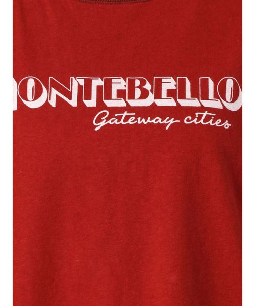 Ungrid（アングリッド）の「MONTEBELLプリントTee（Tシャツ/カットソー・レディース・チャコールグレー/レッド/オフホワイト・FREE）」の14枚目の写真