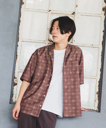 JUNRED | フェイントチェックリラックスシャツ(シャツ/ブラウス)