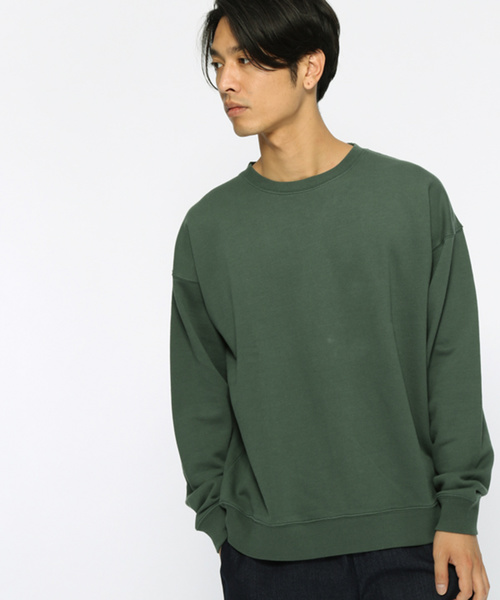 LAKOLE（ラコレ）の「USAコットンプルオーバー / LAKOLE（スウェット・メンズ・ホワイト/ブラック/ベージュ/ブラウン/グリーン・MEDIUM/LARGE）」の5枚目の写真
