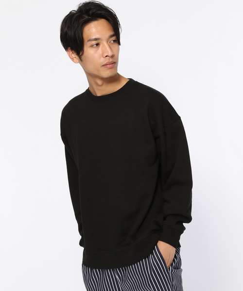 LAKOLE（ラコレ）の「USAコットンプルオーバー / LAKOLE（スウェット・メンズ・ホワイト/ブラック/ベージュ/ブラウン/グリーン・MEDIUM/LARGE）」の2枚目の写真