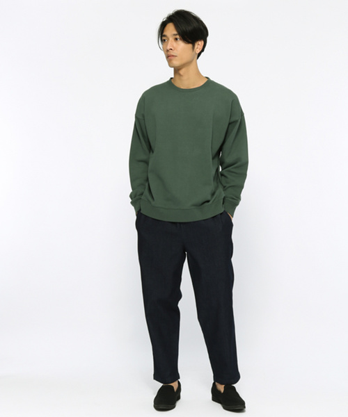 LAKOLE（ラコレ）の「USAコットンプルオーバー / LAKOLE（スウェット・メンズ・ホワイト/ブラック/ベージュ/ブラウン/グリーン・MEDIUM/LARGE）」の10枚目の写真