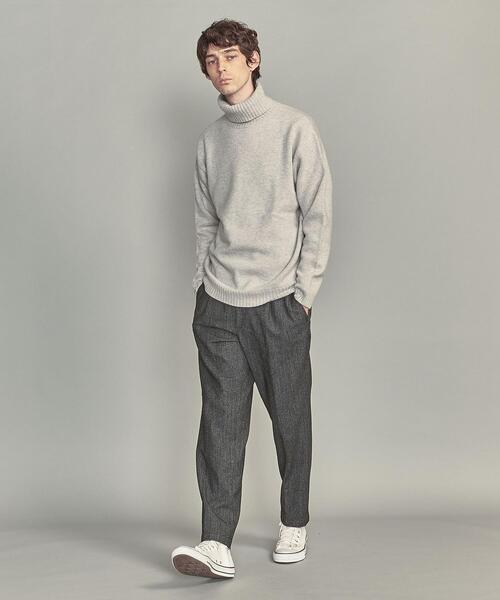 BEAUTY&YOUTH UNITED ARROWS(ビューティーアンドユースユナイテッドアローズ)の「BY ウール/カシミヤ オフ タートルネック ニット(ニット/セーター・メンズ・ブラウン/ブラック/ライトグレー・L/M/S/XL)」の4枚目の写真