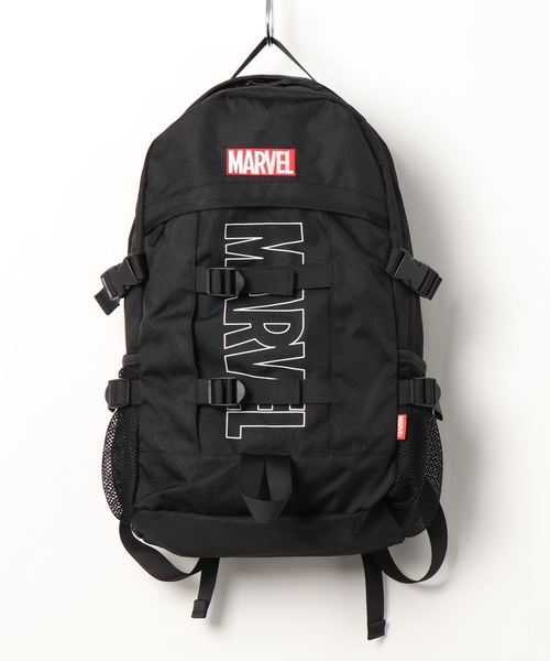 MARVEL（マーベル）の「【MARVEL/マーベル】ボックスロゴ刺繍 バックパック（バックパック/リュック・メンズ・レッド/ブラック/カモフラージュ/ブラック×ピンク・FREE）」の10枚目の写真