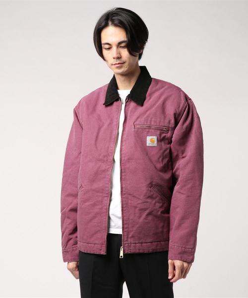 Carhartt WIP(カーハートダブリューアイピー)の「OG DETROIT JACKET(ブルゾン・メンズ・ブラック/ブラウン/ピンク/ダークブルー・SMALL/MEDIUM/LARGE)」の4枚目の写真