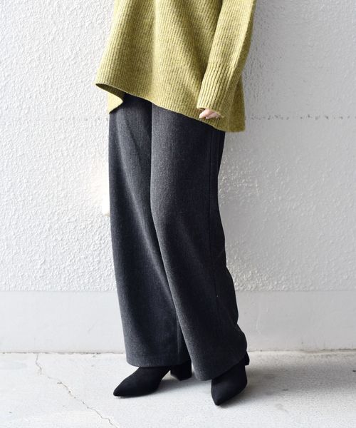 SHIPS（シップス）の「リップルジャージーパンツ（その他パンツ・レディース・ライトブルー/ブラウン/ダークグレー・ONE SIZE）」の14枚目の写真