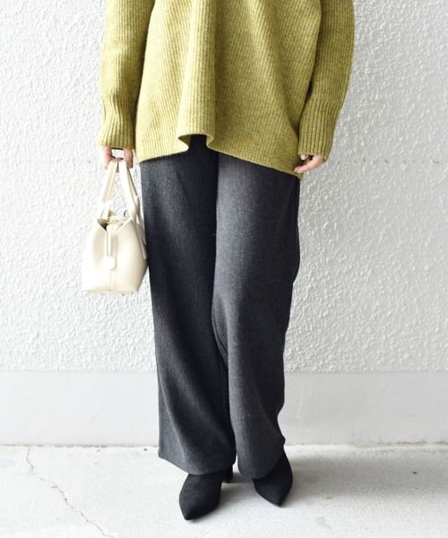 SHIPS（シップス）の「リップルジャージーパンツ（その他パンツ・レディース・ライトブルー/ブラウン/ダークグレー・ONE SIZE）」の13枚目の写真