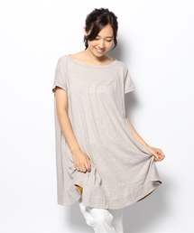 PUAL CE CIN | C/Rフレアーチュニック(Tシャツ/カットソー)