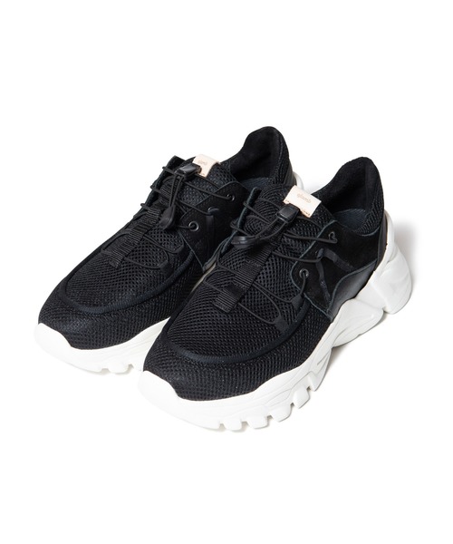 glamb（グラム）の「Classic light sneakers / クラシックライトスニーカー（スニーカー・メンズ・レッド/グレー/ブルー/ブラック・S/1/M/4/3/L/2）」の2枚目の写真