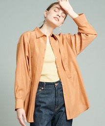【CASA FLINE(カーサフライン)】リサイクルポリエステルシャツ