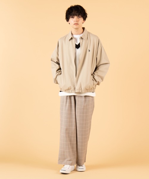 U.S. POLO ASSN.(ユーエスポロアッスン)の「∴WEGO/U.S. POLO ASSN.別注スイングトップ(ブルゾン・メンズ・ベージュ/その他1・MEDIUM/LARGE)」の10枚目の写真