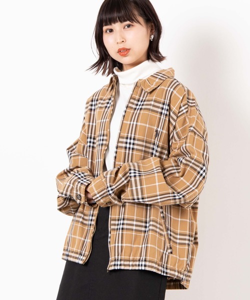 U.S. POLO ASSN.(ユーエスポロアッスン)の「∴WEGO/U.S. POLO ASSN.別注スイングトップ(ブルゾン・メンズ・ベージュ/その他1・MEDIUM/LARGE)」の3枚目の写真