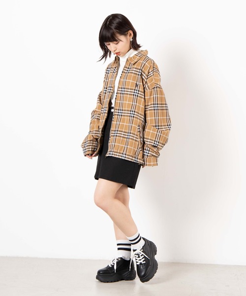 U.S. POLO ASSN.(ユーエスポロアッスン)の「∴WEGO/U.S. POLO ASSN.別注スイングトップ(ブルゾン・メンズ・ベージュ/その他1・MEDIUM/LARGE)」の5枚目の写真