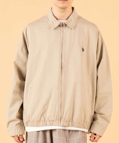 U.S. POLO ASSN.(ユーエスポロアッスン)の「∴WEGO/U.S. POLO ASSN.別注スイングトップ(ブルゾン・メンズ・ベージュ/その他1・MEDIUM/LARGE)」の11枚目の写真