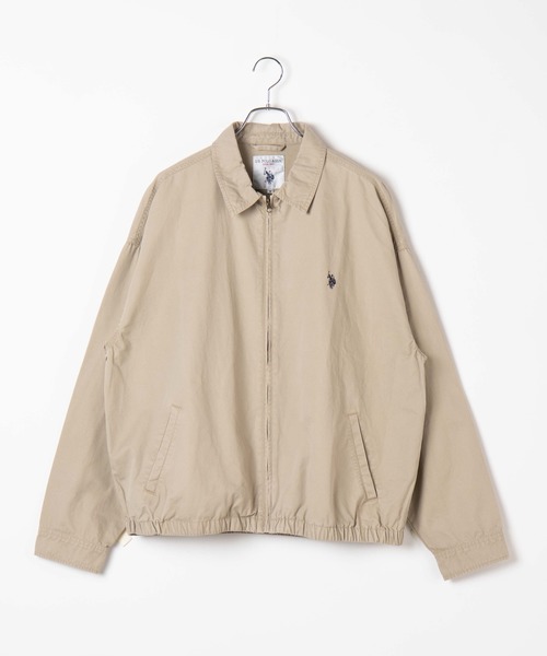 U.S. POLO ASSN.(ユーエスポロアッスン)の「∴WEGO/U.S. POLO ASSN.別注スイングトップ(ブルゾン・メンズ・ベージュ/その他1・MEDIUM/LARGE)」の7枚目の写真