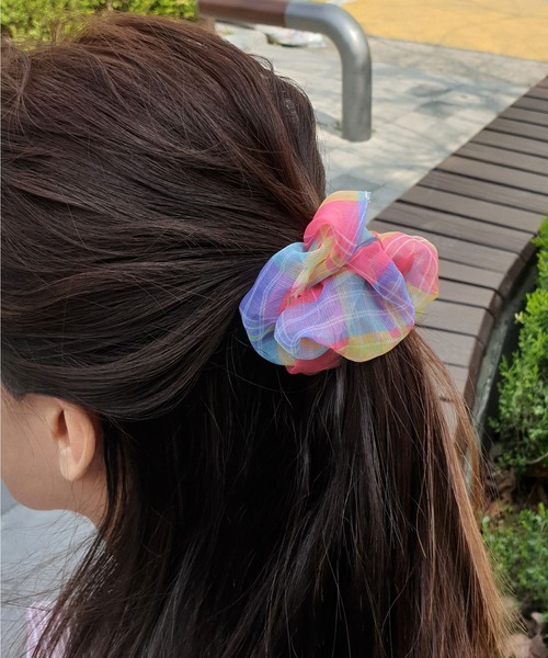 minia（ミニア）の「シュシュ [minia]　≪2020SS新作≫（ヘアゴム・レディース・F/N/C/K/A/I/E/M/B/J/G/O/D/L/H・FREE）」の7枚目の写真