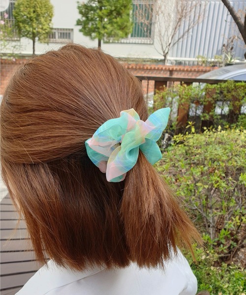 minia（ミニア）の「シュシュ [minia]　≪2020SS新作≫（ヘアゴム・レディース・F/N/C/K/A/I/E/M/B/J/G/O/D/L/H・FREE）」の9枚目の写真