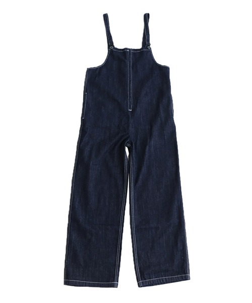 antiqua（アンティカ）の「綿100％ワンウォッシュデニムサロペット（サロペット/オーバーオール・レディース・ノンウォッシュ・M/L）」の7枚目の写真