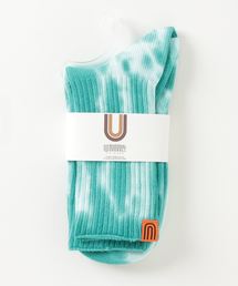 UNIVERSAL OVERALL | 【UNIVERSAL OVERALL/ユニバーサルオーバーオール】むら染めリブクルー ソックス(ソックス/靴下)