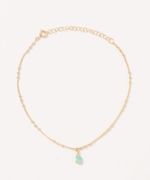 岩座 IWAKURA(イワクラ)の「【岩座】朝露アンクレット(アンクレット・レディース・ブルー/ライトグリーン/クリア/その他1/その他2/その他3・FREE)」の4枚目の写真