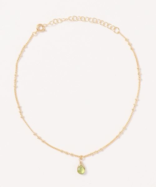 岩座 IWAKURA(イワクラ)の「【岩座】朝露アンクレット(アンクレット・レディース・ブルー/ライトグリーン/クリア/その他1/その他2/その他3・FREE)」の2枚目の写真