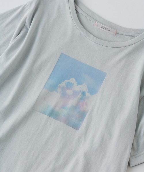 one after another NICE CLAUP（ワンアフターアナザーナイスクラップ）の「なないろアソートTシャツ（Tシャツ/カットソー・レディース・オフホワイト/サックスブルー/ピンク/ブルー/ホワイト系その他/ピンク系その他/ライトベージュ・FREE）」の19枚目の写真