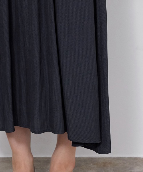 ADAM ET ROPE'(アダムエロペ)の「デシンジャガードウエストマークワンピース(ワンピース・レディース・ネイビー/オレンジ・FREE)」の13枚目の写真