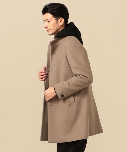 未使用✨️ SHIPS シップス ステンカラーコート ウール100% キャメル SHIPS（シップス） チェスターコート コート SHIPS: ウール/カシミヤ