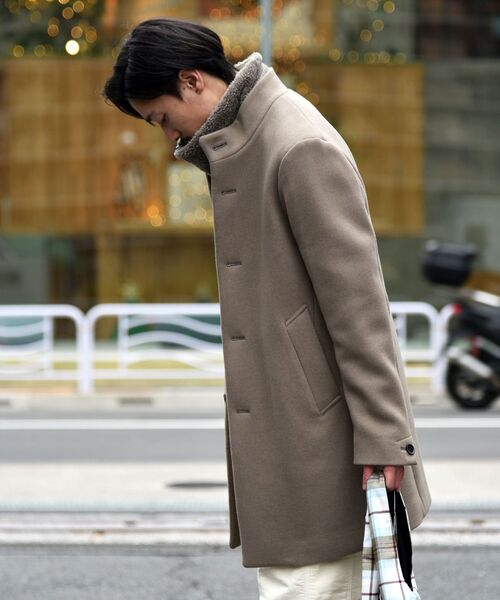 ほぼ未使用✨　マッキントッシュ　スーパー100 ステンカラーコート　ウール　36 ほぼ未使用✨ マッキントッシュ スーパー100 ステンカラーコート