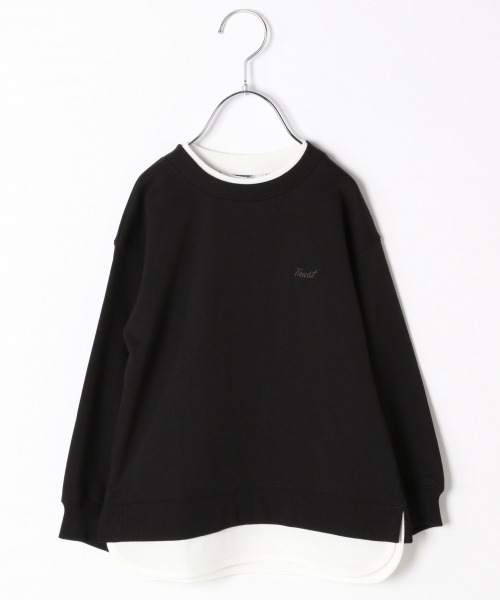 GLOBAL WORK（グローバルワーク）の「【キッズ】速乾DRYレイヤード/918336（Tシャツ/カットソー・キッズ・ダークグレー/サックスブルー/ブラック/ライトグリーン/アイボリー・100cm/140cm/130cm/110cm/120cm）」の12枚目の写真