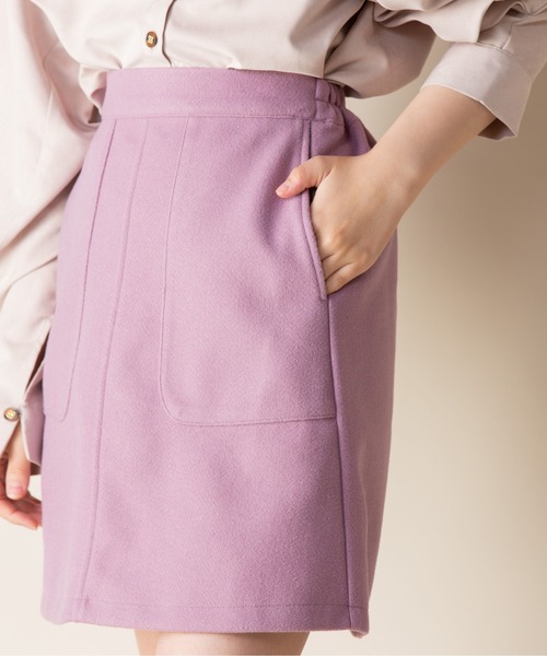 Mysa&Liina（ミーサリーナ）の「台形ミニスカート（スカート・レディース・ブラック/ピンク/A/B/キナリ・M）」の17枚目の写真