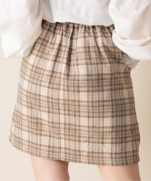 Mysa&Liina（ミーサリーナ）の「台形ミニスカート（スカート・レディース・ブラック/ピンク/A/B/キナリ・M）」の9枚目の写真