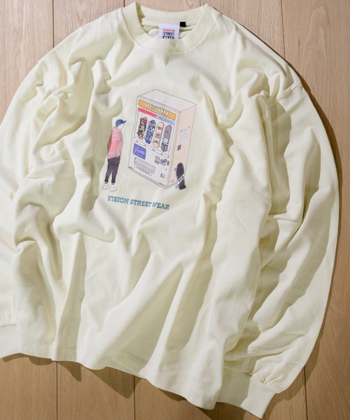セール 12 Vision Street Wear ビジョン ストリート ウェア モチーフイラストロンt Tシャツ カットソー John S Closet ジョンズクローゼット のファッション通販 Zozotown