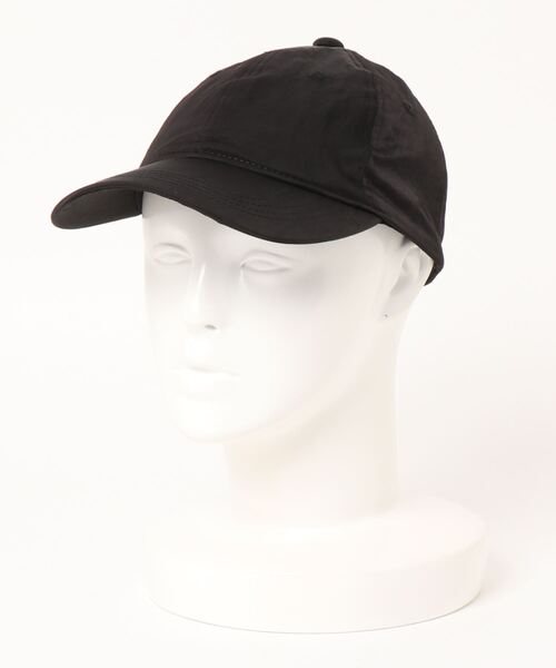 Q（キュー）の「ナイロンキャップ（キャップ・レディース・ブラック/ベージュ・ONE SIZE）」の4枚目の写真