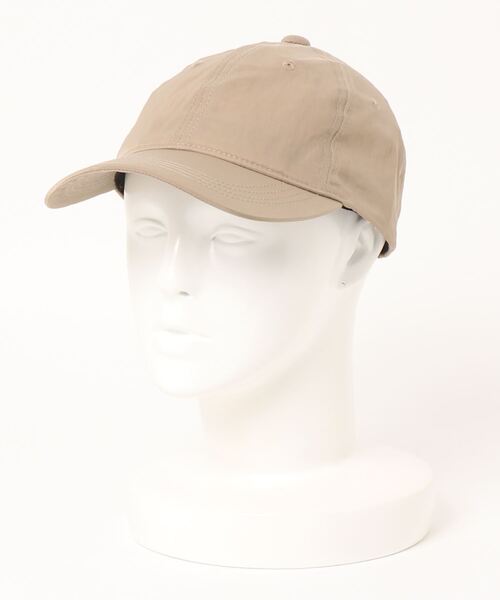 Q（キュー）の「ナイロンキャップ（キャップ・レディース・ブラック/ベージュ・ONE SIZE）」の5枚目の写真