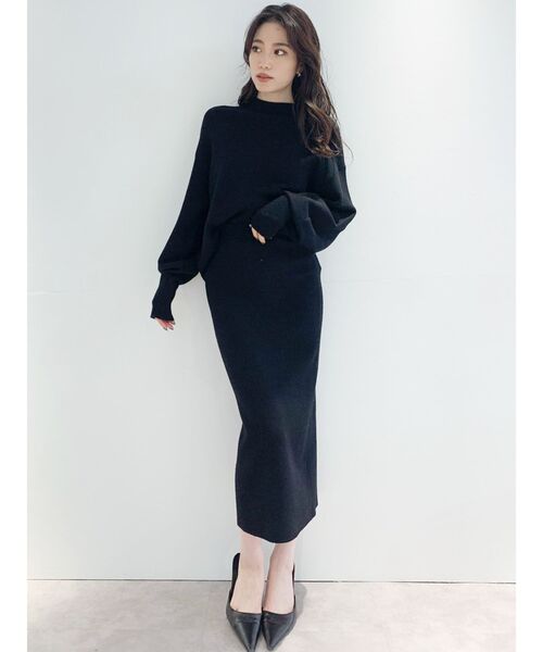 GYDA(ジェイダ)の「スリットタイトスカート(スカート・レディース・ブラック/ベージュ/オフホワイト・FREE)」の10枚目の写真