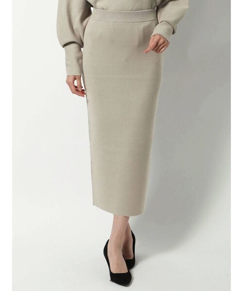 GYDA(ジェイダ)の「スリットタイトスカート(スカート・レディース・ブラック/ベージュ/オフホワイト・FREE)」の13枚目の写真