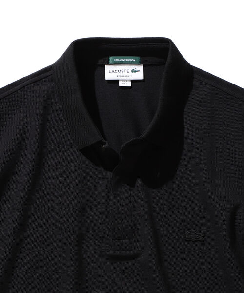 【新品タグ付き】LACOSTE ポロシャツ　 黒 M　BEAMS別注　ラコステ BEAMS WOMEN｜【ビームスの百名品】【モトーラ世理奈さん着用