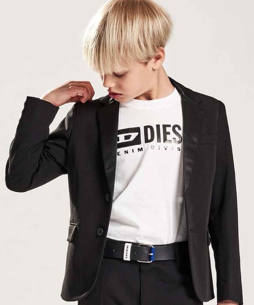 DIESEL KIDS（ディーゼルキッズ）の「DIESEL（ディーゼル）Kids & Junior コットンTシャツカットソー（Tシャツ/カットソー・キッズ・ホワイト/ブラック・4Y/6Y/8Y/10Y/12Y/14Y/16Y）」の11枚目の写真