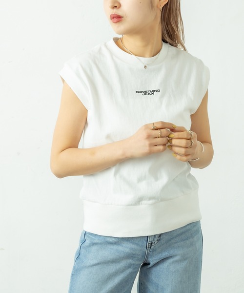 mystic（ミスティック）の「SOMETHING TOKYOSOMEGIRLS Tシャツ（Tシャツ/カットソー・レディース・ホワイト・FREE）」の2枚目の写真