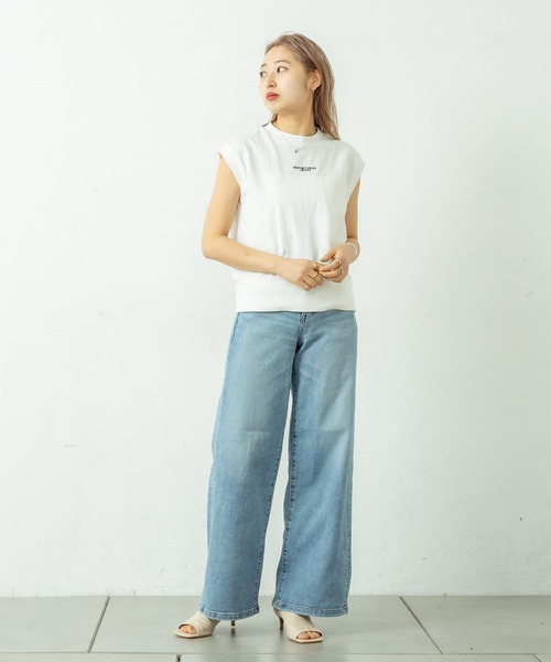 mystic（ミスティック）の「SOMETHING TOKYOSOMEGIRLS Tシャツ（Tシャツ/カットソー・レディース・ホワイト・FREE）」の4枚目の写真