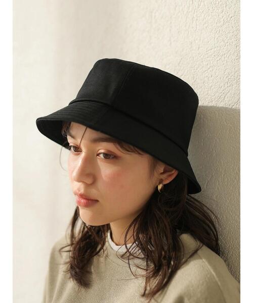 earth music&ecology（アースミュージックアンドエコロジー）の「ツイルバケットハット ＊（ハット・レディース・ブラック/ベージュ・FREE）」の10枚目の写真