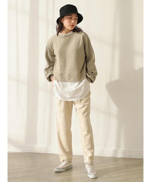 earth music&ecology（アースミュージックアンドエコロジー）の「ツイルバケットハット ＊（ハット・レディース・ブラック/ベージュ・FREE）」の12枚目の写真