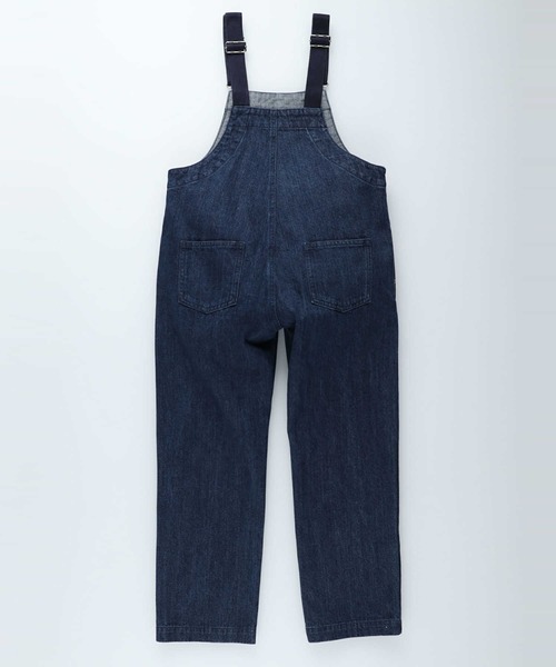 MPS(エムピーエス)の「【MPS】フロントボタンオーバーオール(その他パンツ・キッズ・ダークインディゴブルー/オフホワイト/ブラック・120/140/155/105/130/160/150)」の9枚目の写真