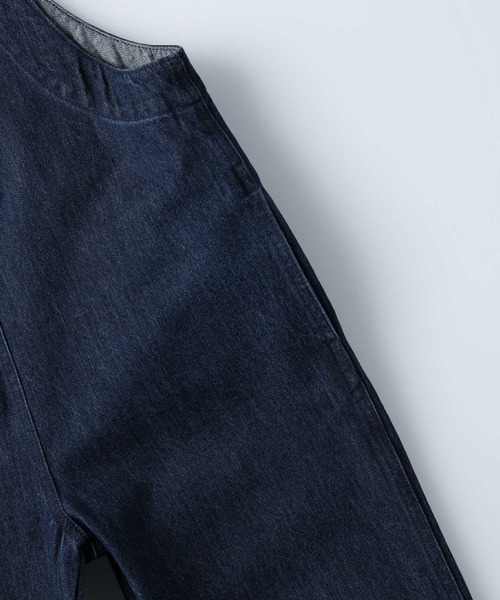 MPS(エムピーエス)の「【MPS】フロントボタンオーバーオール(その他パンツ・キッズ・ダークインディゴブルー/オフホワイト/ブラック・120/140/155/105/130/160/150)」の5枚目の写真