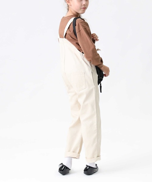 MPS(エムピーエス)の「【MPS】フロントボタンオーバーオール(その他パンツ・キッズ・ダークインディゴブルー/オフホワイト/ブラック・120/140/155/105/130/160/150)」の13枚目の写真