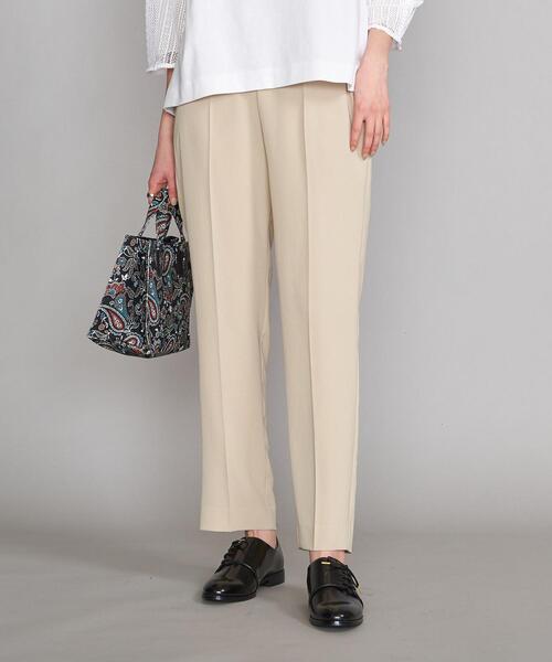 BEAUTY&YOUTH UNITED ARROWS（ビューティーアンドユースユナイテッドアローズ）の「BY スリットバックゴムスリムパンツ（スラックス・レディース・ライラック/ナチュラル/ブラック・SMALL/MEDIUM/LARGE）」の7枚目の写真